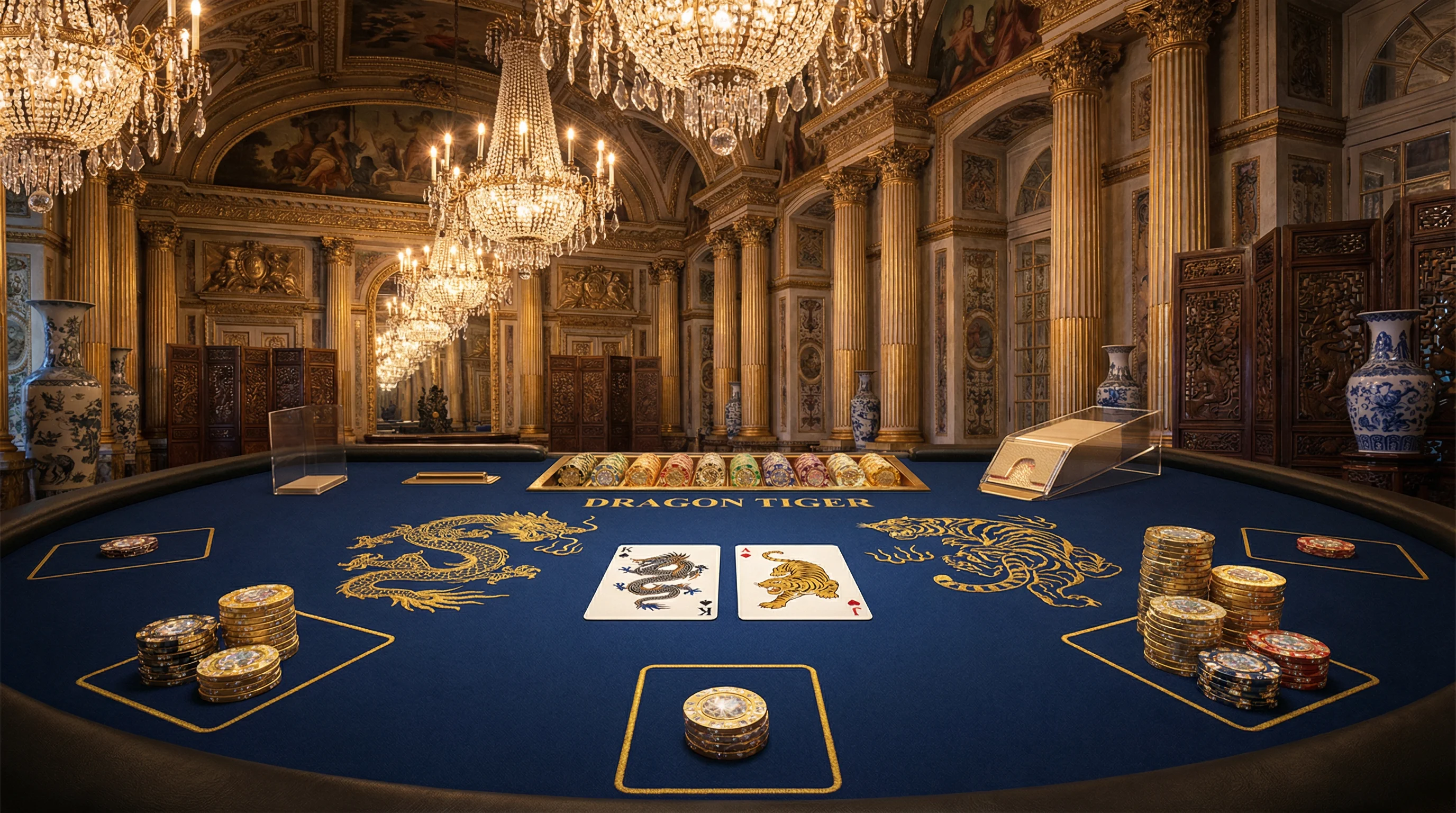 龙虎斗场景展示，尽享 AG真人 的奢华体验